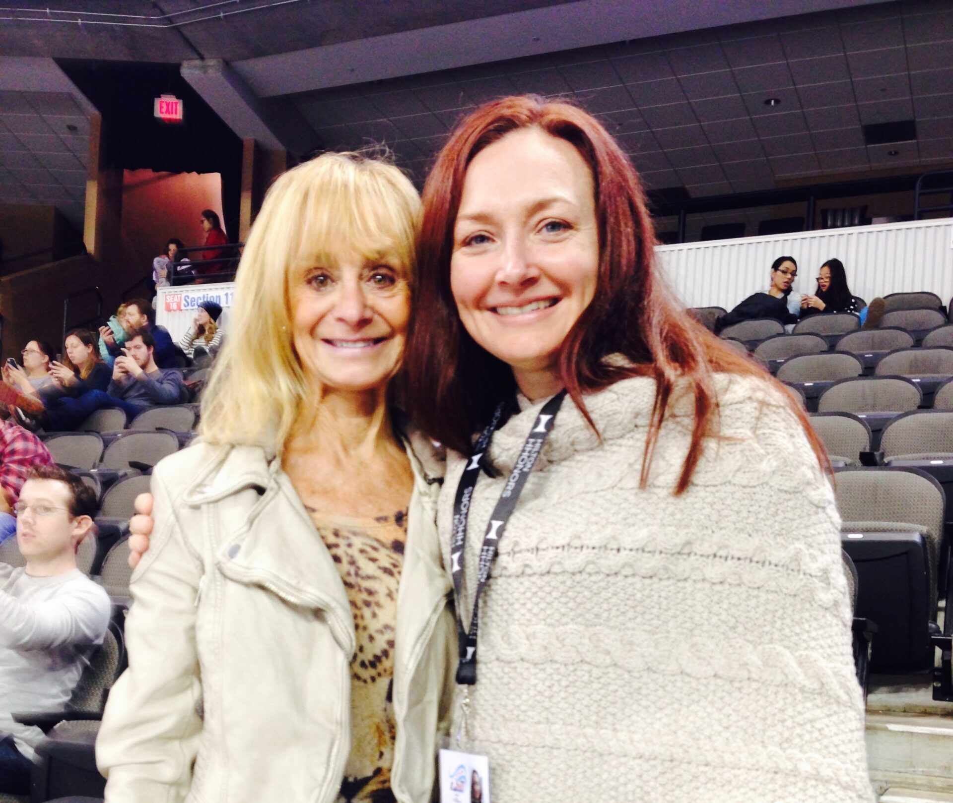 Cindy Caprel and Allison Manley for the manleywoman skatecast, a figure skating podcast