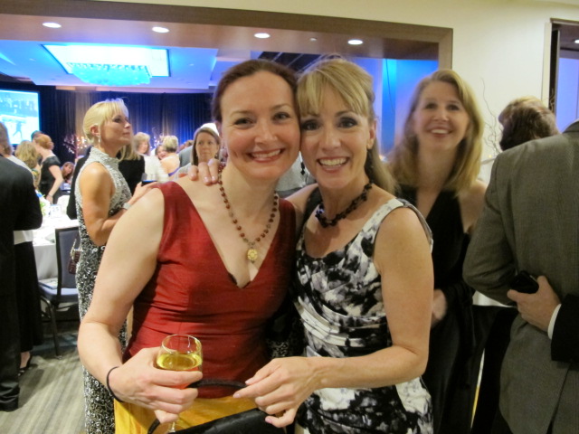 Allison Manley and Susie Wynne in a photo for the manleywoman skatecast, a figure skating podcast