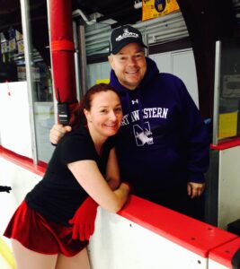 Allison Manley and David Santee for the manleywoman skatecast, a figure skating podcast