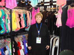 Del Arbor in a photo for the Manleywoman Skatecast, a figure skating podcast