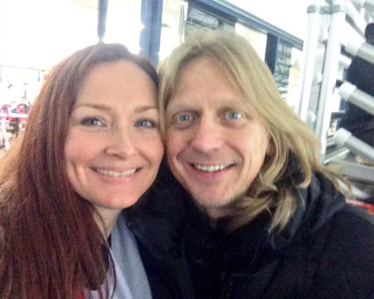 Allison Manley and Josef Sabovcik in a photo for the manleywoman skatecast, a figure skating podcast