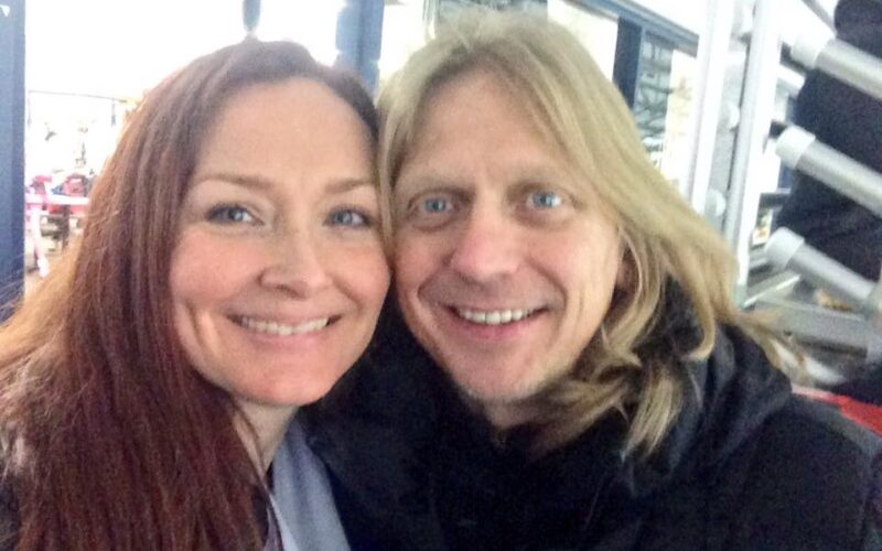 Allison Manley and Josef Sabovcik in a photo for the manleywoman skatecast, a figure skating podcast