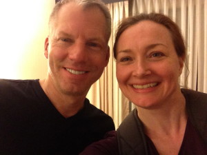 Allison Manley and Tom Zakrajsek in a photo for for the manleywoman skatecast, a figure skating podcast